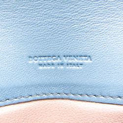 ボッテガ・ヴェネタ(Bottega Veneta) メンズ,レディース レザー 長財布（二つ折り） ブルー,ライトブルーグレー