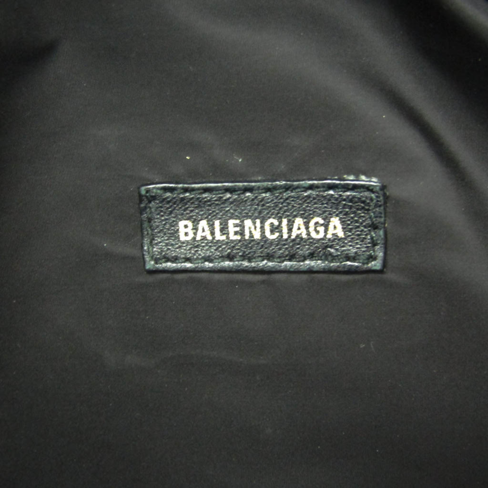 バレンシアガ(Balenciaga) ウィール 552770 レディース,メンズ ナイロン ウエストバッグ,ボディバッグ ブラック