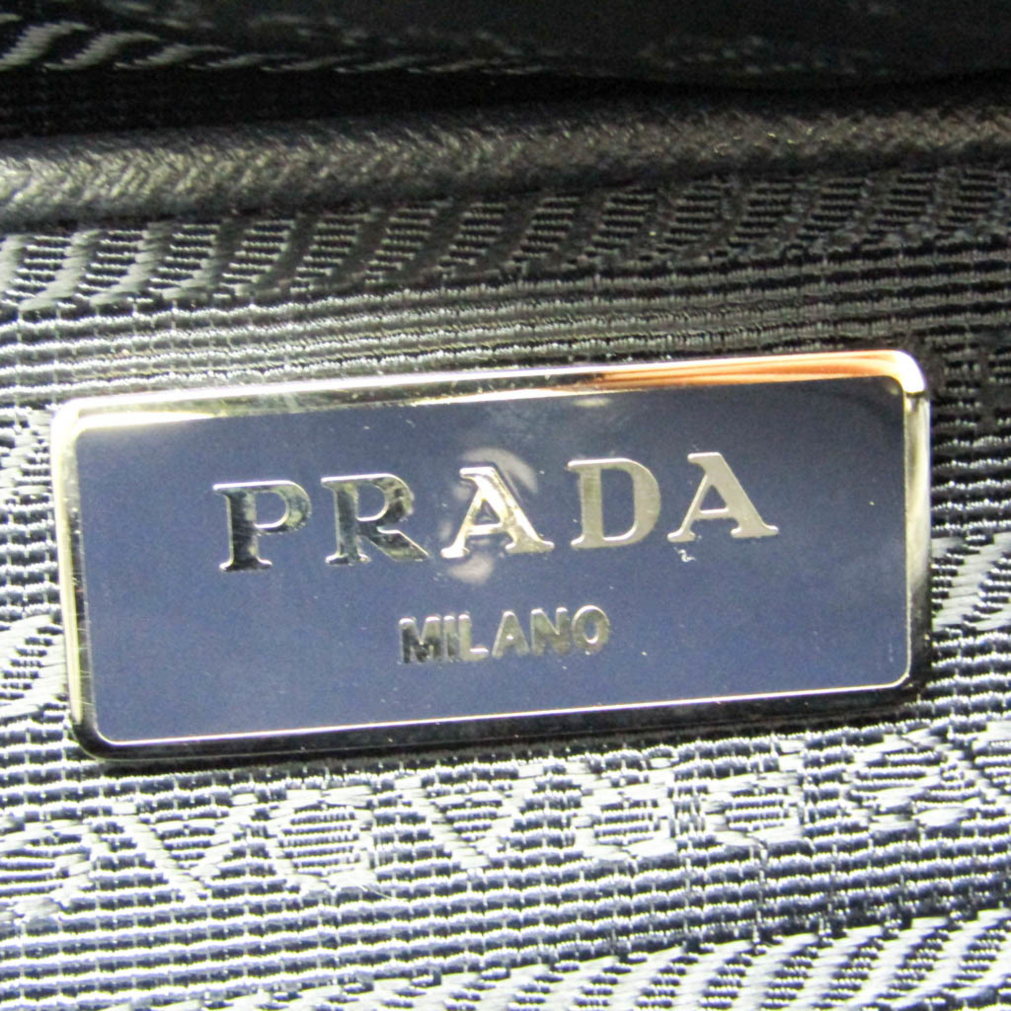 プラダ(Prada) BZ2811 メンズ,レディース ナイロン,レザー リュックサック ネイビー