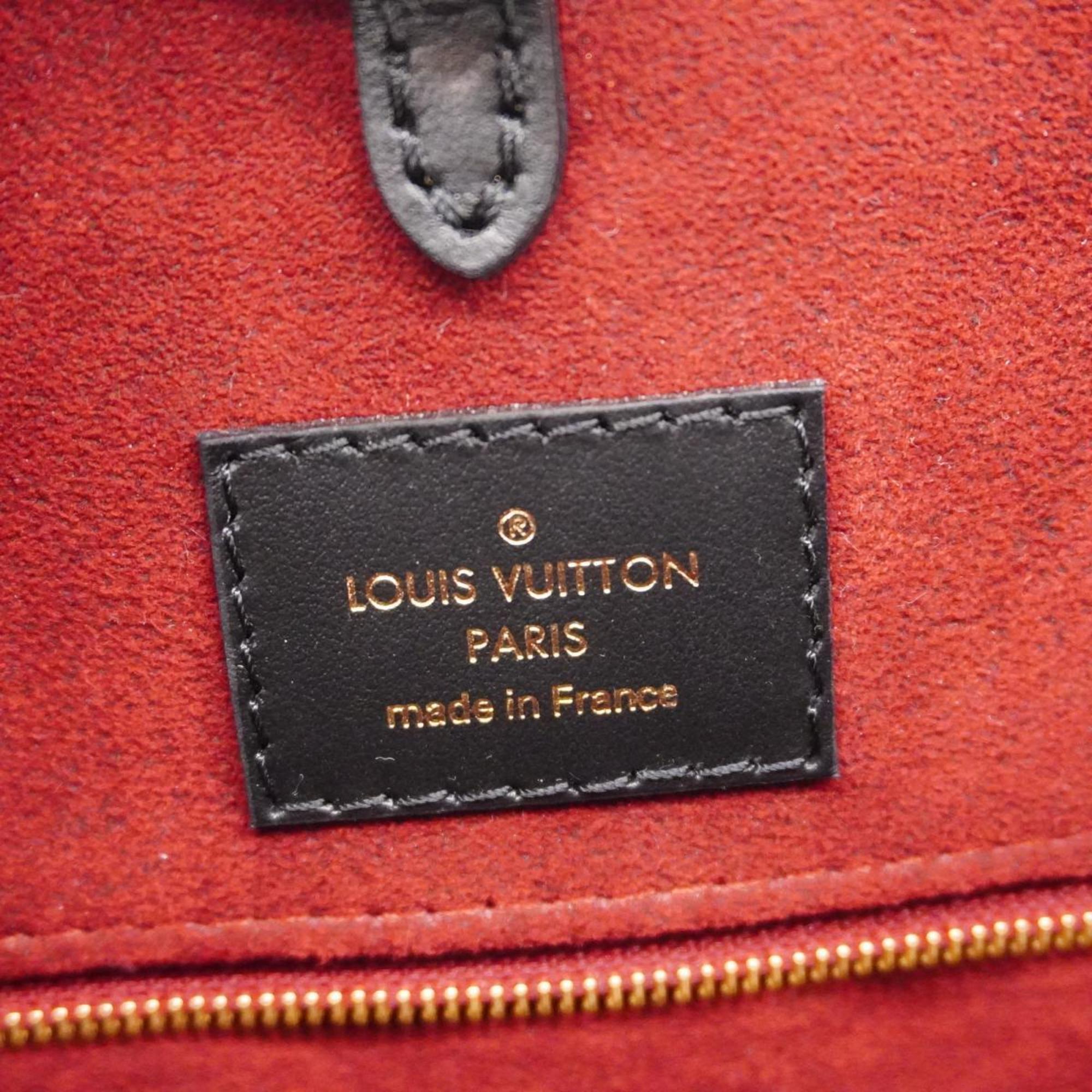 ルイ・ヴィトン(Louis Vuitton) ルイ・ヴィトン ハンドバッグ モノグラム・アンプラント モノグラム・バイカラー オンザゴーMM  M45495 ブラック ベージュレディース | eLADY Globazone