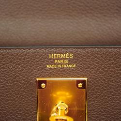 エルメス(Hermes) エルメス ハンドバッグ ケリー28 B刻印 トリヨンノビーヨ カカオ   レディース
