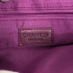 シャネル(Chanel) シャネル ショルダーバッグ チェーンショルダー ファー パープル   レディース