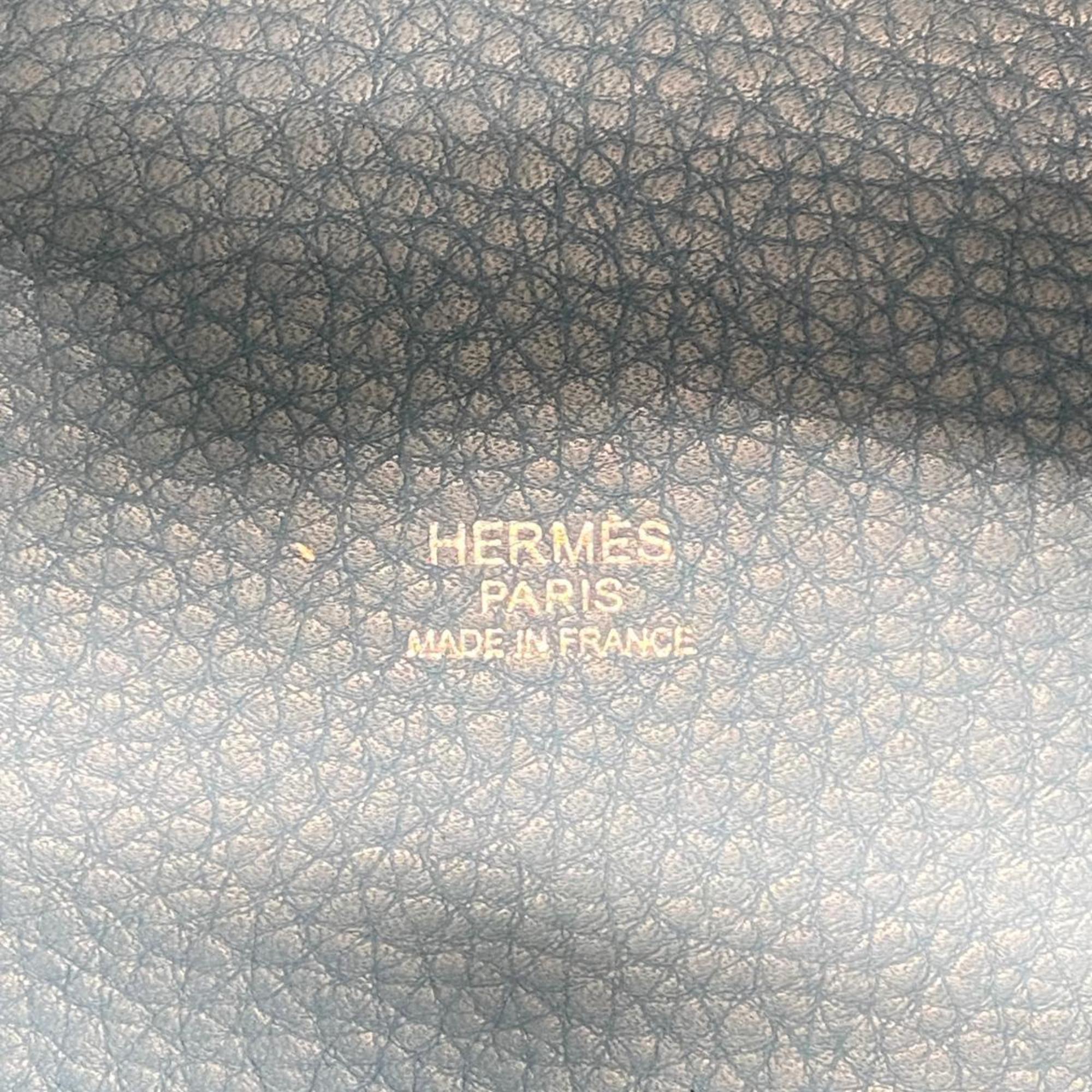 エルメス(Hermes) エルメス ハンドバッグ ピコタンロックPM □Ｌ刻印 トリヨンクレマンス ブルージーン   レディース