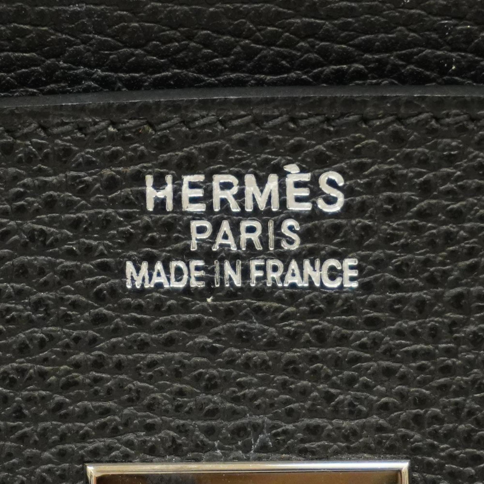 エルメス(Hermes) エルメス ハンドバッグ バーキン35 □I刻印 ヴァッシュリエジェ ブラック   レディース