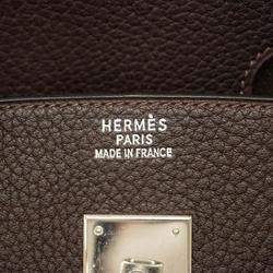 エルメス(Hermes) エルメス ハンドバッグ バーキン35 □E刻印 トリヨンクレマンス ショコラ   レディース
