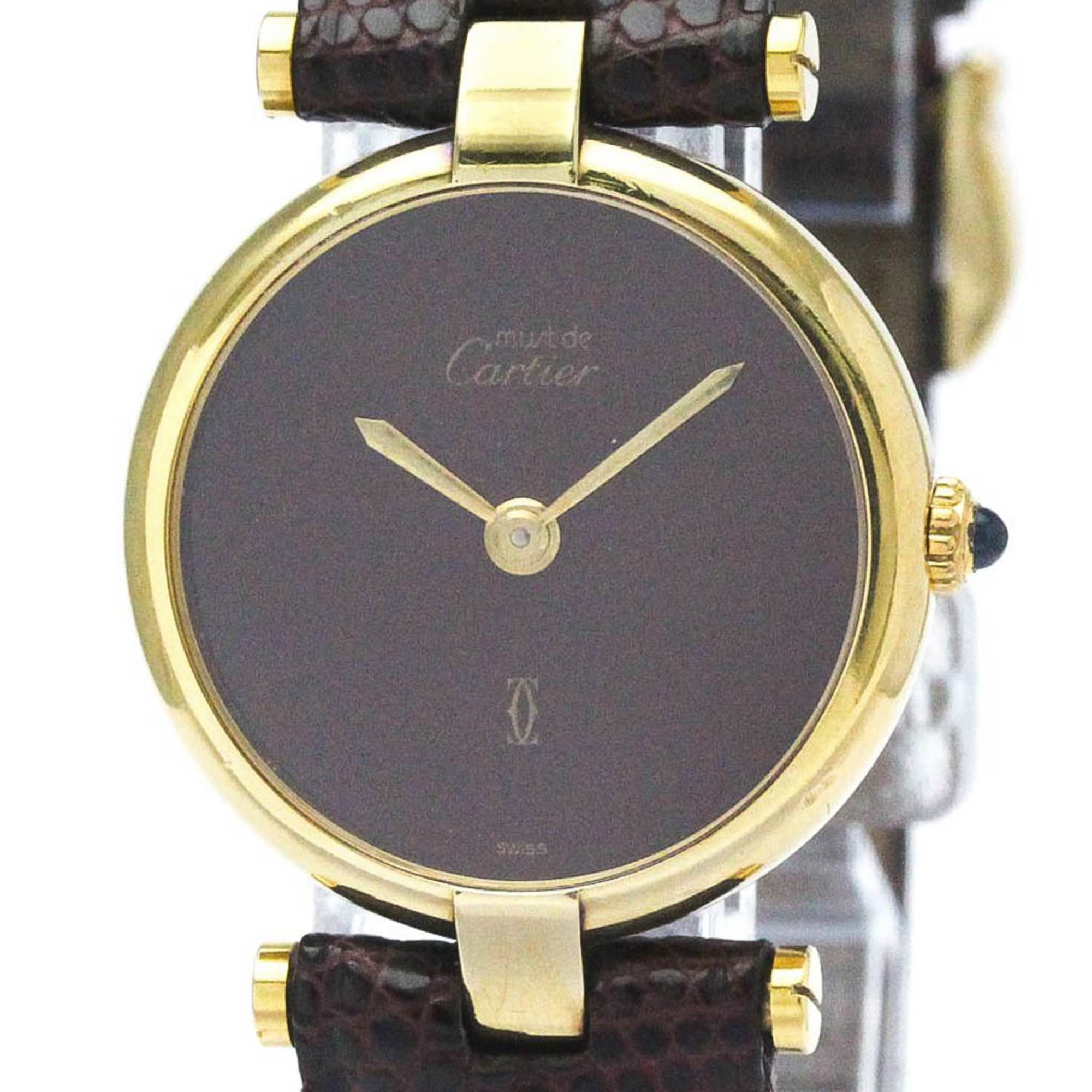 amabie_Cartier【美品】カルティエ マスト ヴァンドーム ヴェルメイユ 腕時計 ゴールド