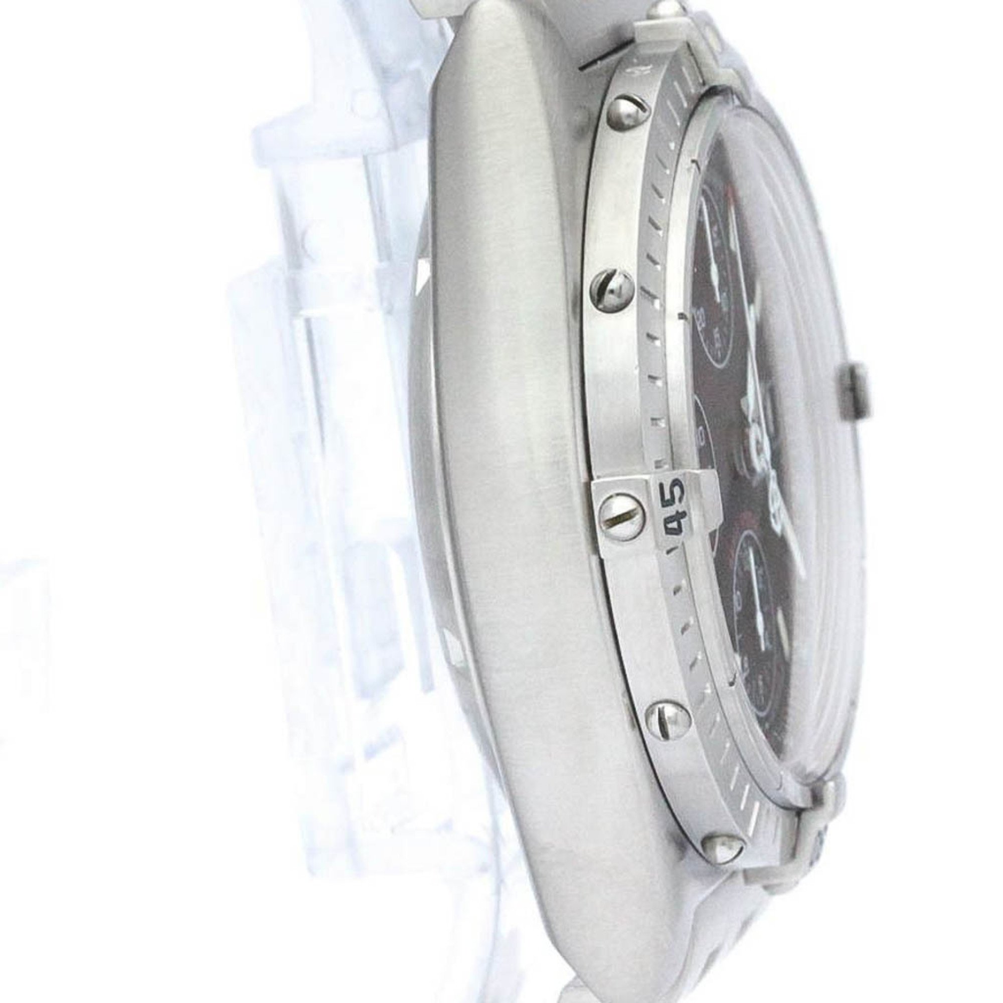 ブライトリング (BREITLING) クロノマット ブラックバード ステンレススチール 自動巻き メンズ 時計 A13050.1 (外装仕上げ済み)【中古】