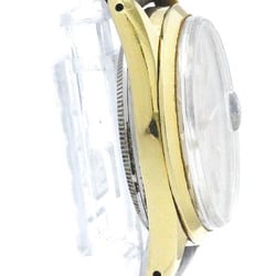 ロレックス (ROLEX) オイスター パーペチュアル デイト 1550 ゴールドプレート レザー 自動巻き メンズ 時計 【中古】