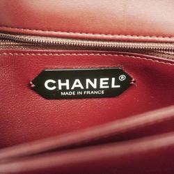 シャネル(Chanel) シャネル ショルダーバッグ マトラッセ Wチェーン ラムスキン ボルドー   レディース