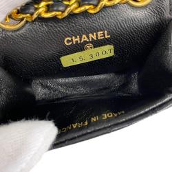 シャネル(Chanel) シャネル ベルト マトラッセ ラムスキン ブラック   レディース