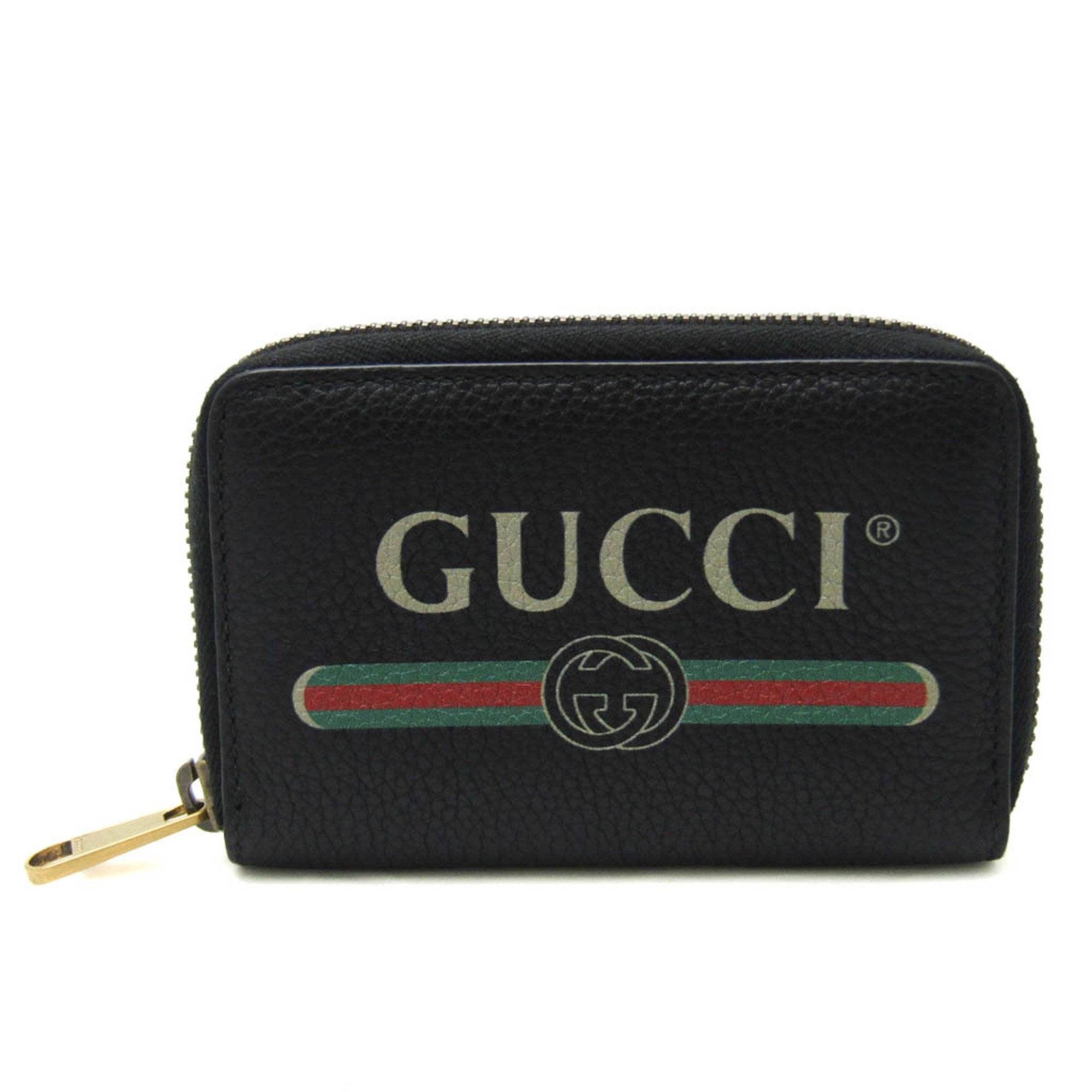 グッチ(Gucci) ロゴプリント カードケース 496319 メンズ,レディース