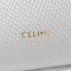 セリーヌ(Celine) ミディアム ストラップ 10B643BFP レディース,メンズ レザー 中財布（二つ折り） グレーベージュ