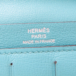 エルメス(Hermes) シチズンツイル ロング シルクイン メンズ,レディース スイフト 長財布（二つ折り） グリーン