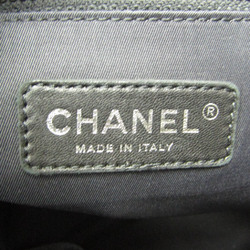 シャネル(Chanel) パリ・ビアリッツ A34209 レディース コーティングキャンバス,レザー トートバッグ ブラック