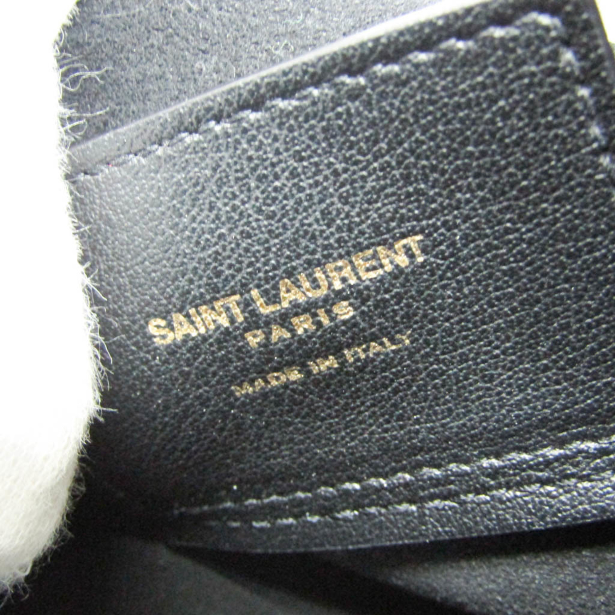 サン・ローラン(Saint Laurent) North South Sac Shopping 454203 メンズ,レディース レザー トートバッグ ブラック