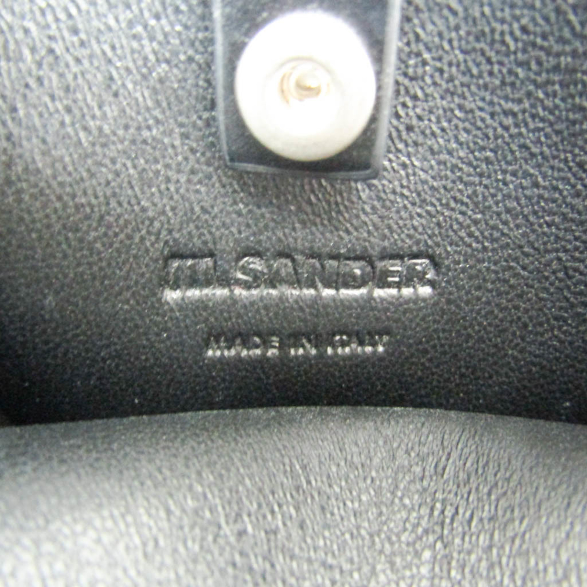 ジル・サンダー(Jil Sander) TANGLE PHONE CASE JSMU840080 レディース,メンズ レザー ショルダーバッグ ブラック