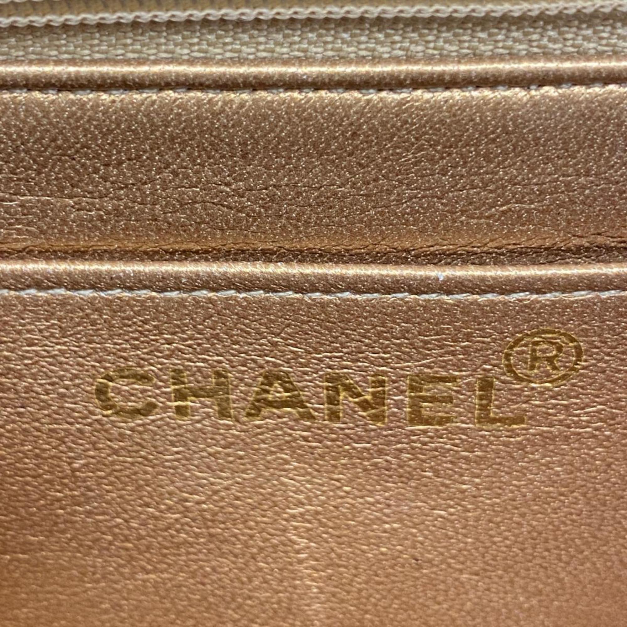 シャネル(Chanel) シャネル ショルダーバッグ マドモアゼル チェーンショルダー ラムスキン ゴールド   レディース