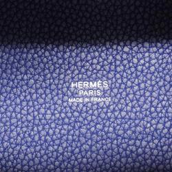 エルメス(Hermes) エルメス ハンドバッグ ピコタンロックPM C刻印 トリヨンクレマンス ブルーアンクル   レディース