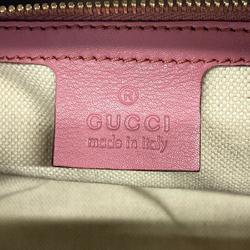 グッチ(Gucci) グッチ ハンドバッグ マイクログッチシマ 269876 レザー ピンク シャンパン  レディース