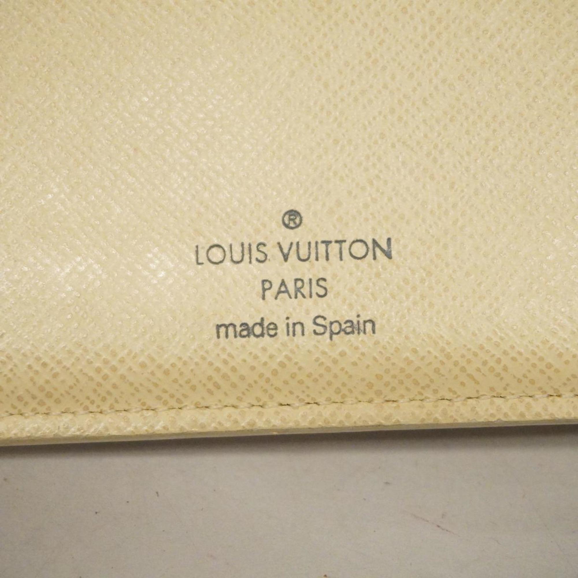 ルイ・ヴィトン(Louis Vuitton) ルイ・ヴィトン 財布 ダミエ・アズール ポルトフォイユマルコ N60018 ホワイトメンズ レディース