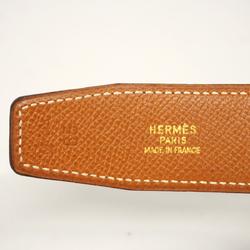 エルメス(Hermes) エルメス ベルト コンスタンスベルト 〇Y刻印 クシュベル ボックスカーフ ゴールド ブラック   メンズ レディース