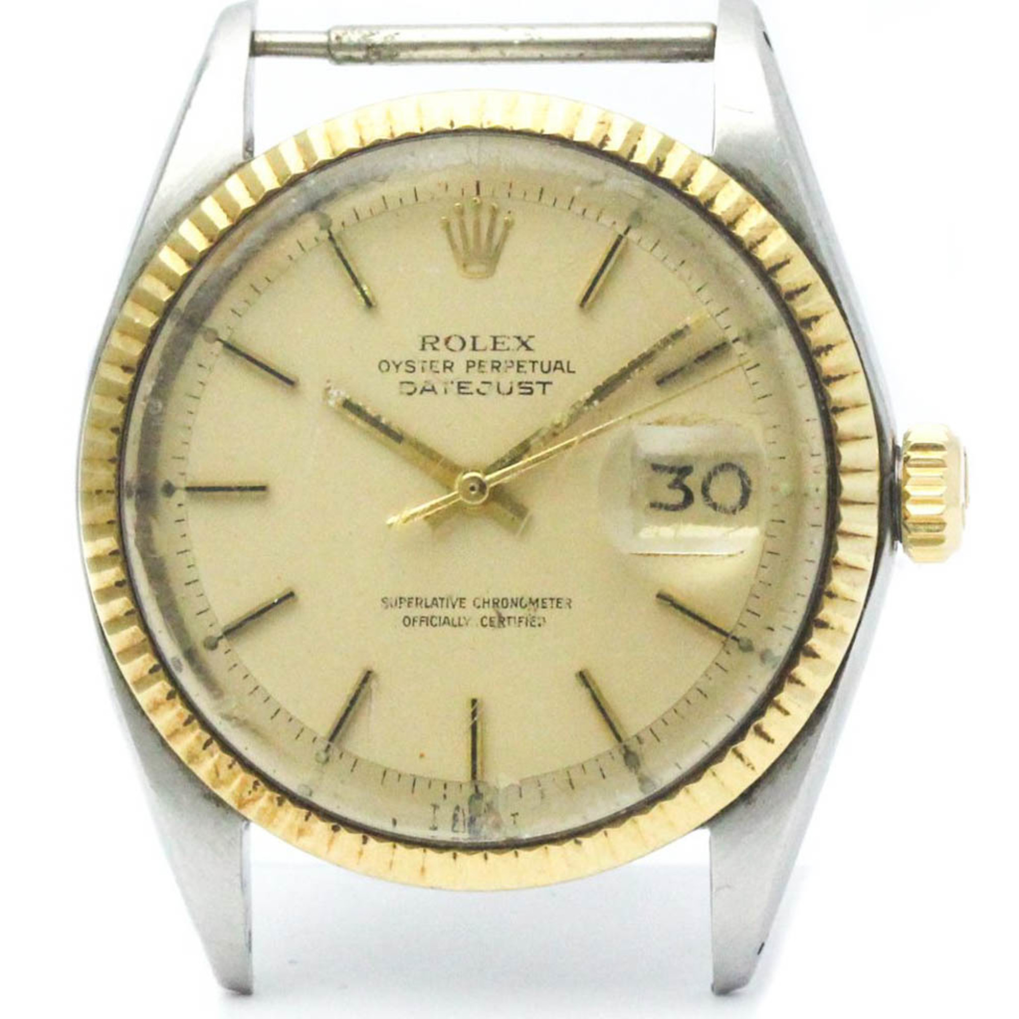 ロレックス (ROLEX) デイトジャスト 1601 イエローゴールド ステンレス ...