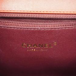 シャネル(Chanel) シャネル ショルダーバッグ CCフィリグリー Wチェーン キャビアスキン レッド   レディース