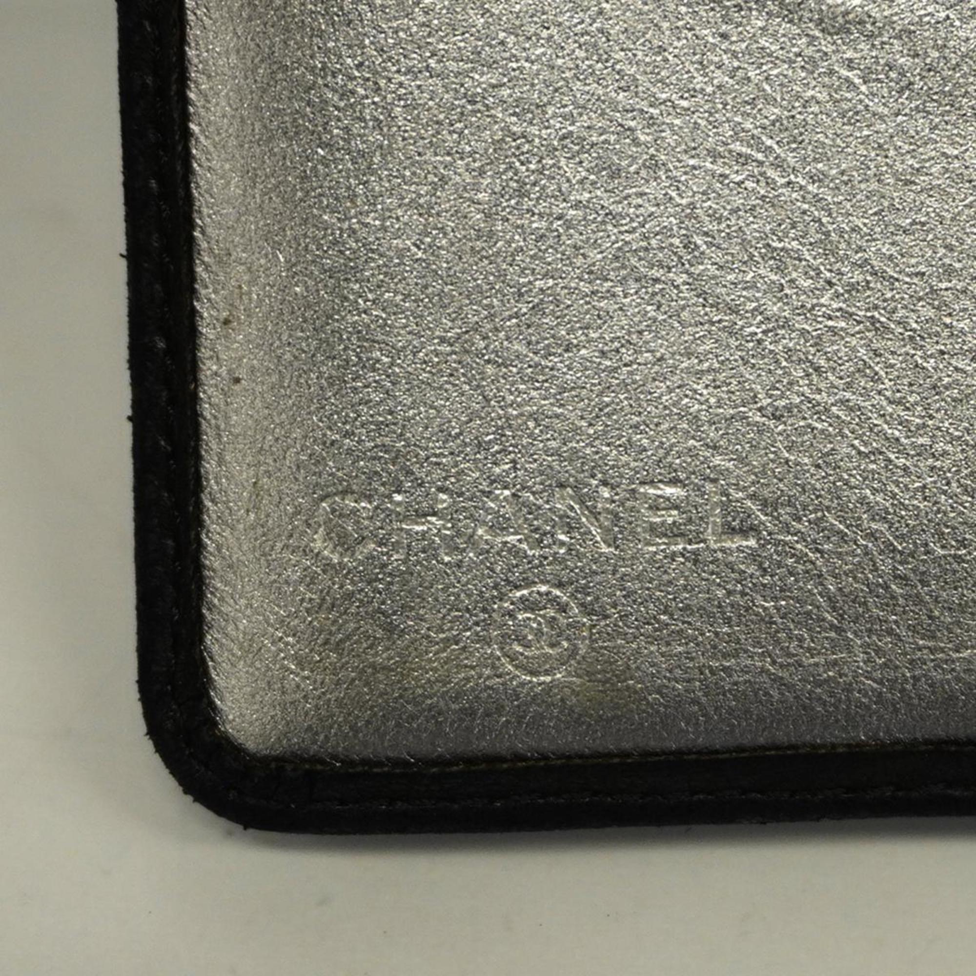 シャネル(Chanel) シャネル 手帳カバー ニューマドモアゼル ラムスキン ブラック   レディース