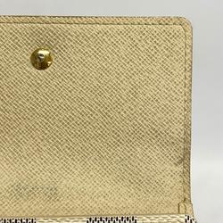ルイ・ヴィトン(Louis Vuitton) ルイ・ヴィトン 三つ折り財布 ダミエ・アズール ポルトフォイユエリーズ N61733 ホワイトメンズ レディース