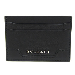 ブルガリ(Bvlgari) 33404 レザー カードケース ブラック