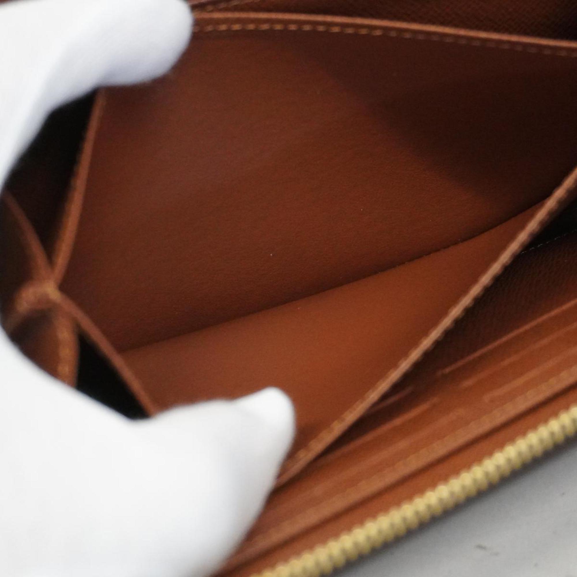 ルイ・ヴィトン(Louis Vuitton) ルイ・ヴィトン 長財布 モノグラム ジッピーウォレット M42616 ブラウンレディース