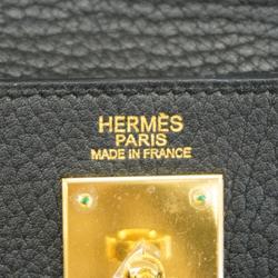エルメス(Hermes) エルメス ハンドバッグ ケリー32 □K刻印 フィヨルド ブラック   レディース