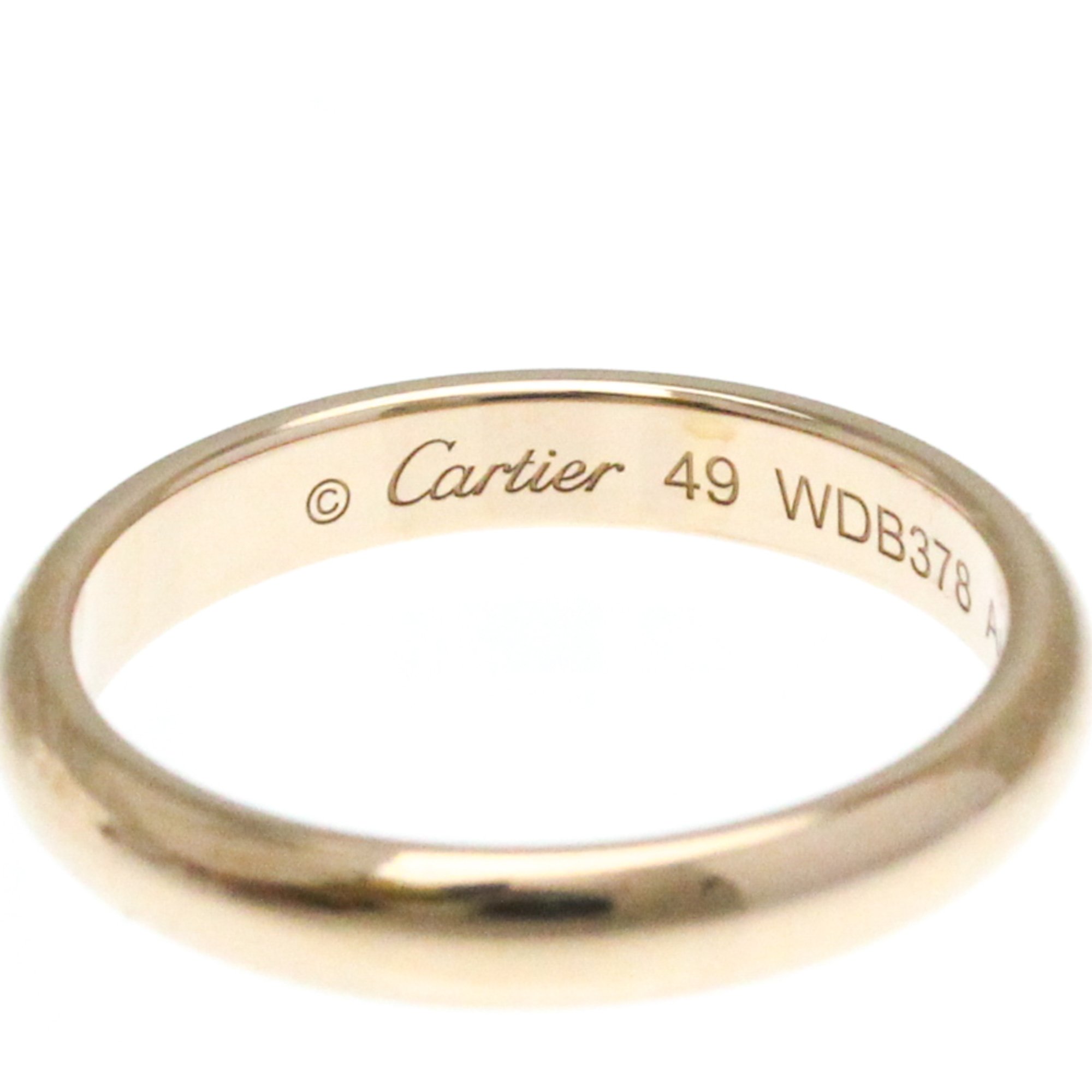 カルティエ(Cartier) C ドゥ カルティエ ウェディング リング B4232549 K18ピンクゴールド(K18PG) ファッション ダイヤモンド バンドリング ピンクゴールド(PG)
