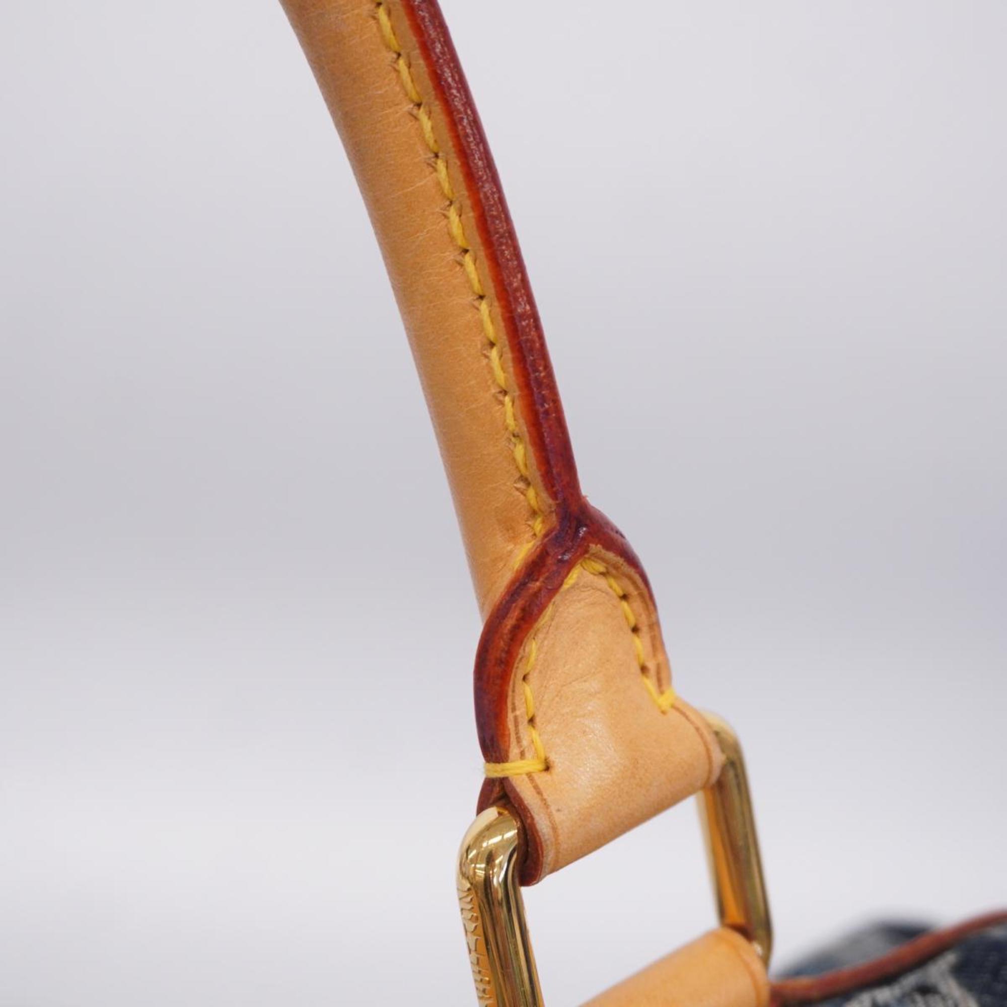 ルイ・ヴィトン(Louis Vuitton) ルイ・ヴィトン ハンドバッグ モノグラム・デニム カバレイエGM M95336 ブルーレディース