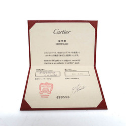 カルティエ(Cartier) ラブ ミニラブリング K18ホワイトゴールド(K18WG) ファッション ダイヤモンド バンドリング シルバー