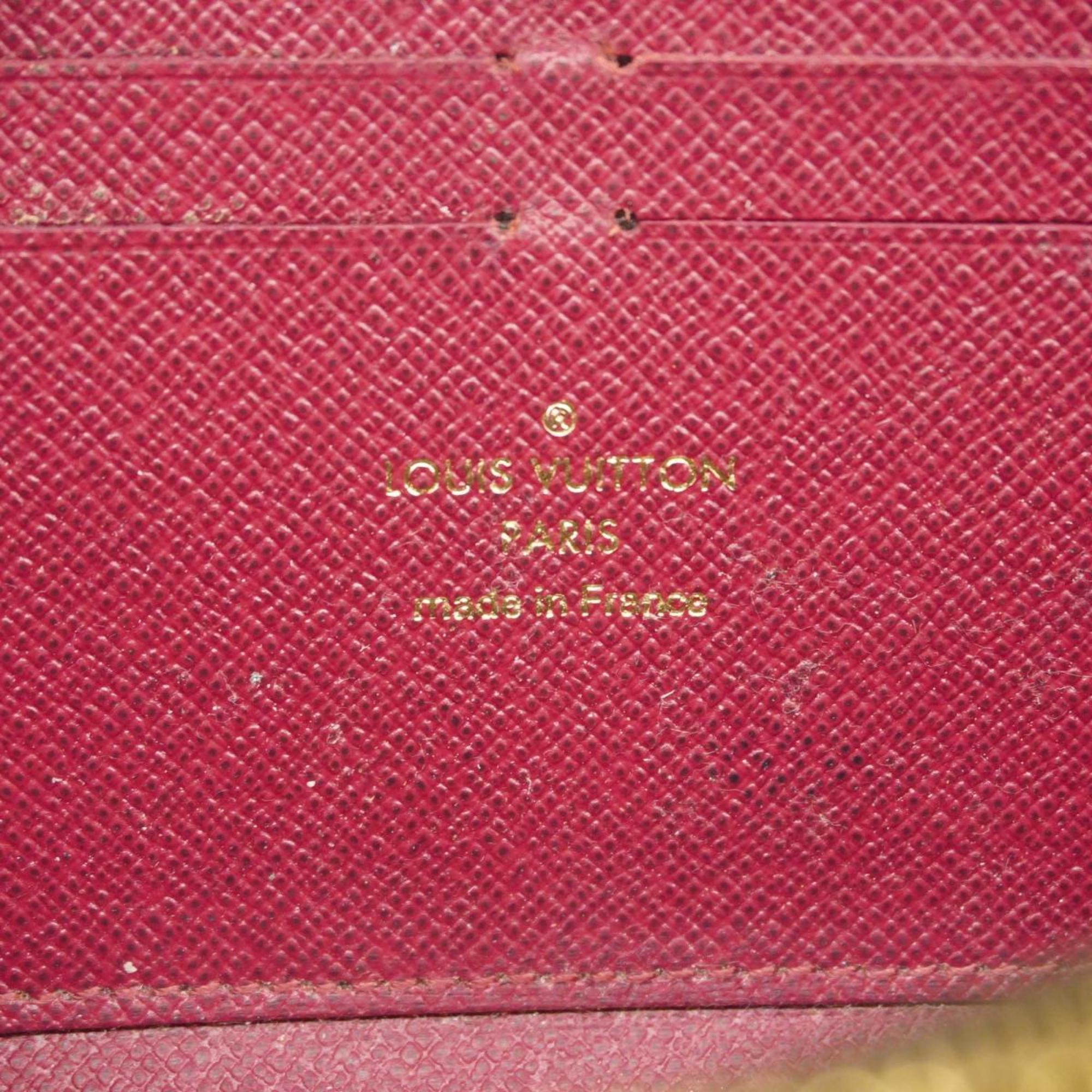 ルイ・ヴィトン(Louis Vuitton) ルイ・ヴィトン 長財布 モノグラム ポルトフォイユクレマンス M60742 ブラウン フューシャレディース