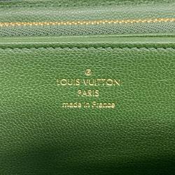 ルイ・ヴィトン(Louis Vuitton) ルイ・ヴィトン 長財布 ジッピーウォレット M82642 ネイビー グリーンレディース