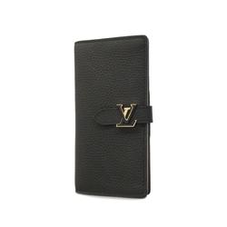 ルイ・ヴィトン(Louis Vuitton) ルイ・ヴィトン 長財布 トリヨン LVヴェルティカルウォレット M81330 ノワールレディース