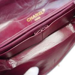 シャネル(Chanel) シャネル ショルダーバッグ マトラッセ パリ限定 Wフラップ Wチェーン ラムスキン ブラック   レディース