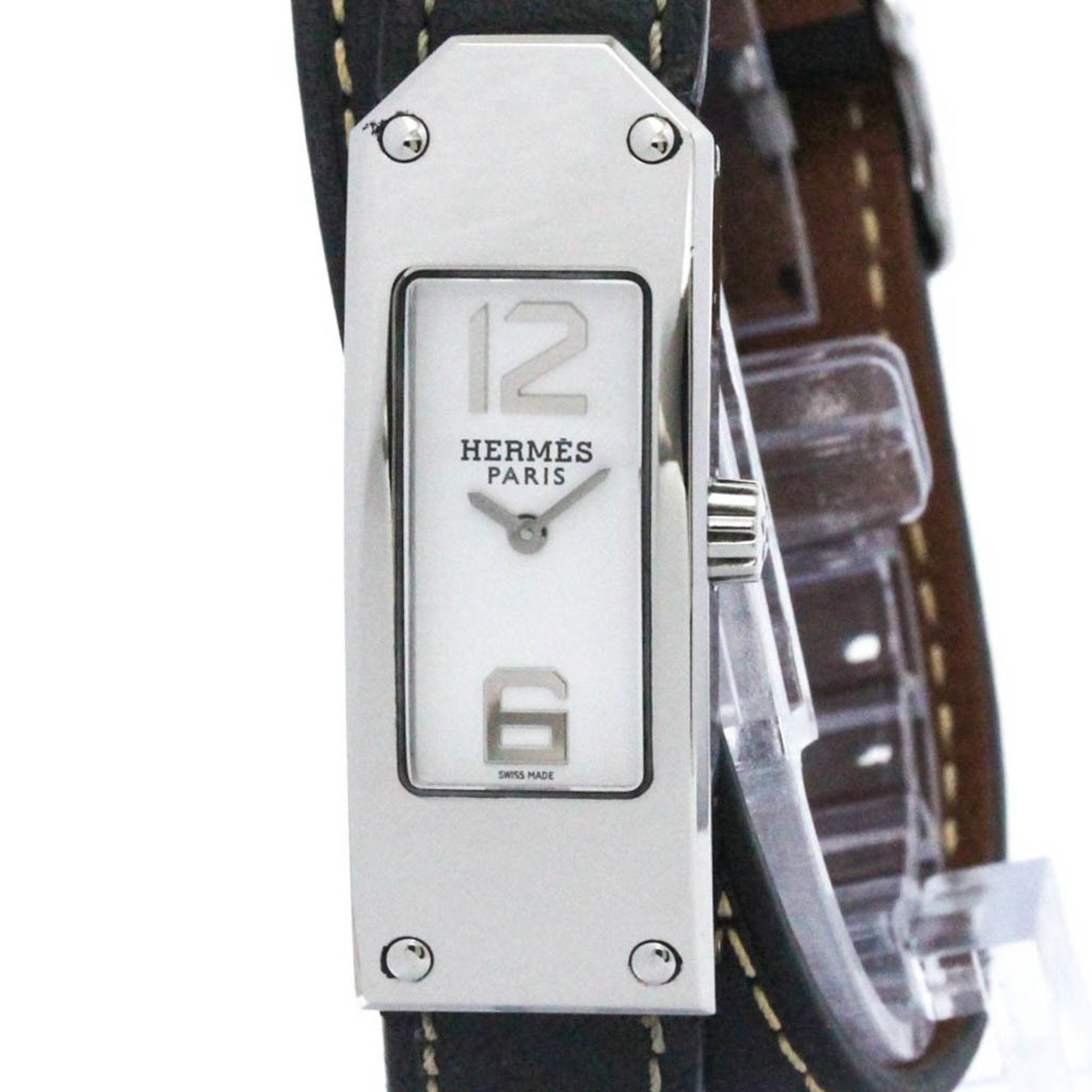 エルメス HERMES ケリー2 ドゥブルトゥール KT1.210 腕時計付属品箱
