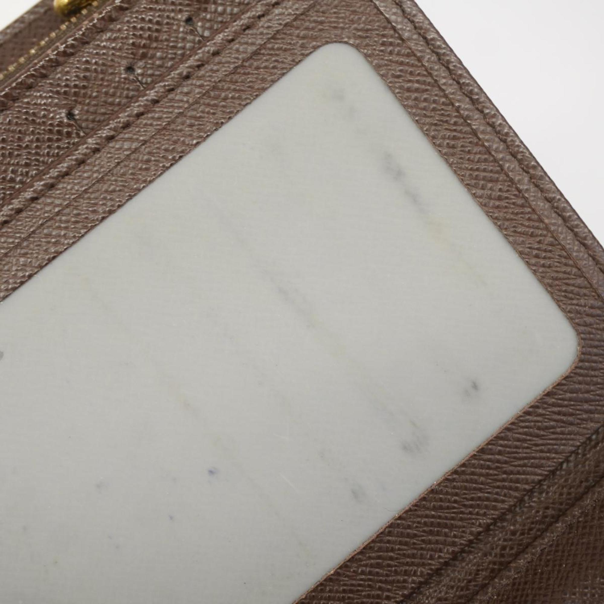 ルイ・ヴィトン(Louis Vuitton) ルイ・ヴィトン 三つ折り財布 ダミエ ポルトフォイユアレクサンドラ N63067 エベヌメンズ レディース