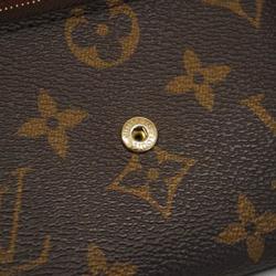 ルイ・ヴィトン(Louis Vuitton) ルイ・ヴィトン 三つ折り財布 モノグラム ポルトフォイユヴィクトリーヌ M62472 ブラウンレディース