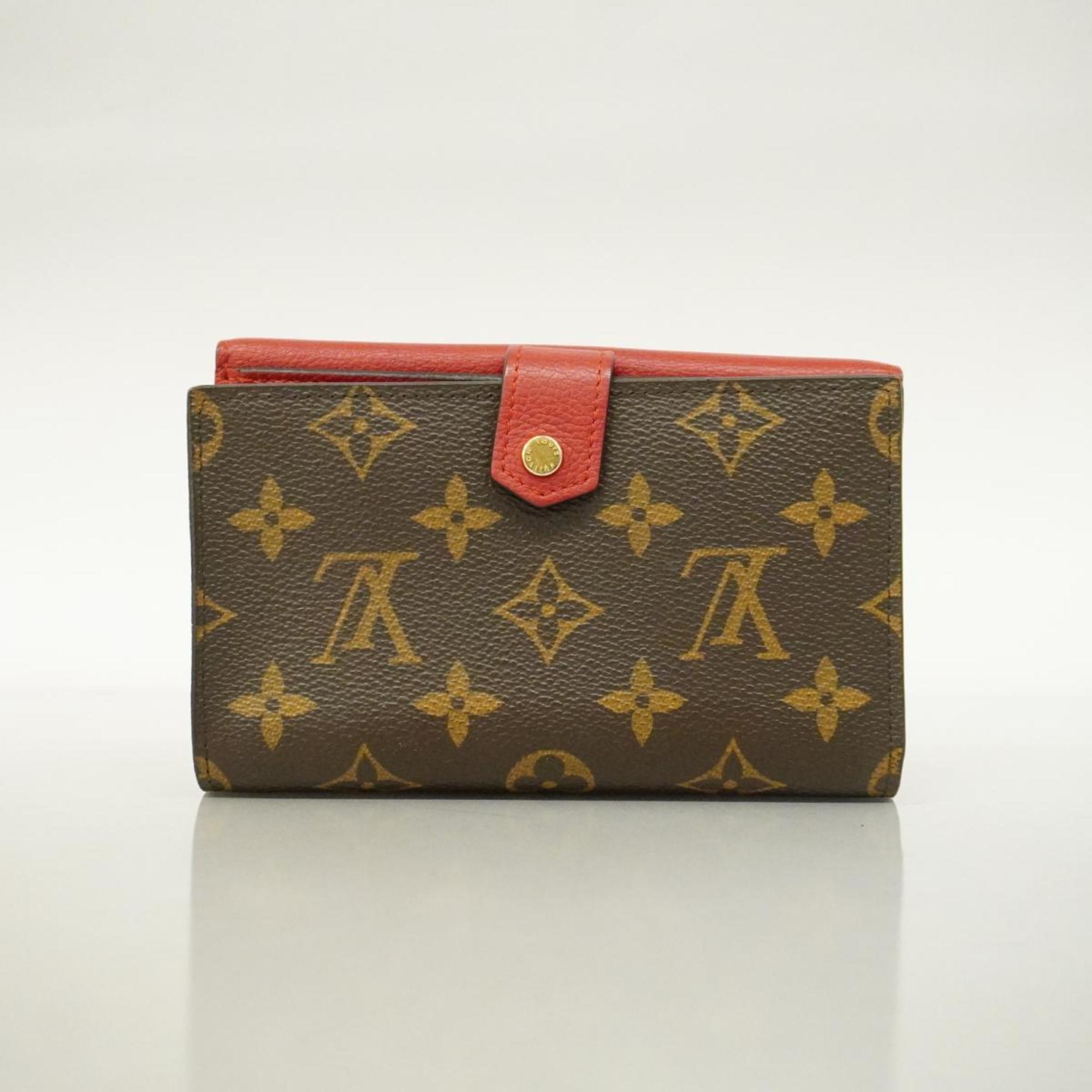 ルイ・ヴィトン(Louis Vuitton) ルイ・ヴィトン 財布 モノグラム ポルトフォイユパラスコンパクト M60140 ブラウン スリーズレディース