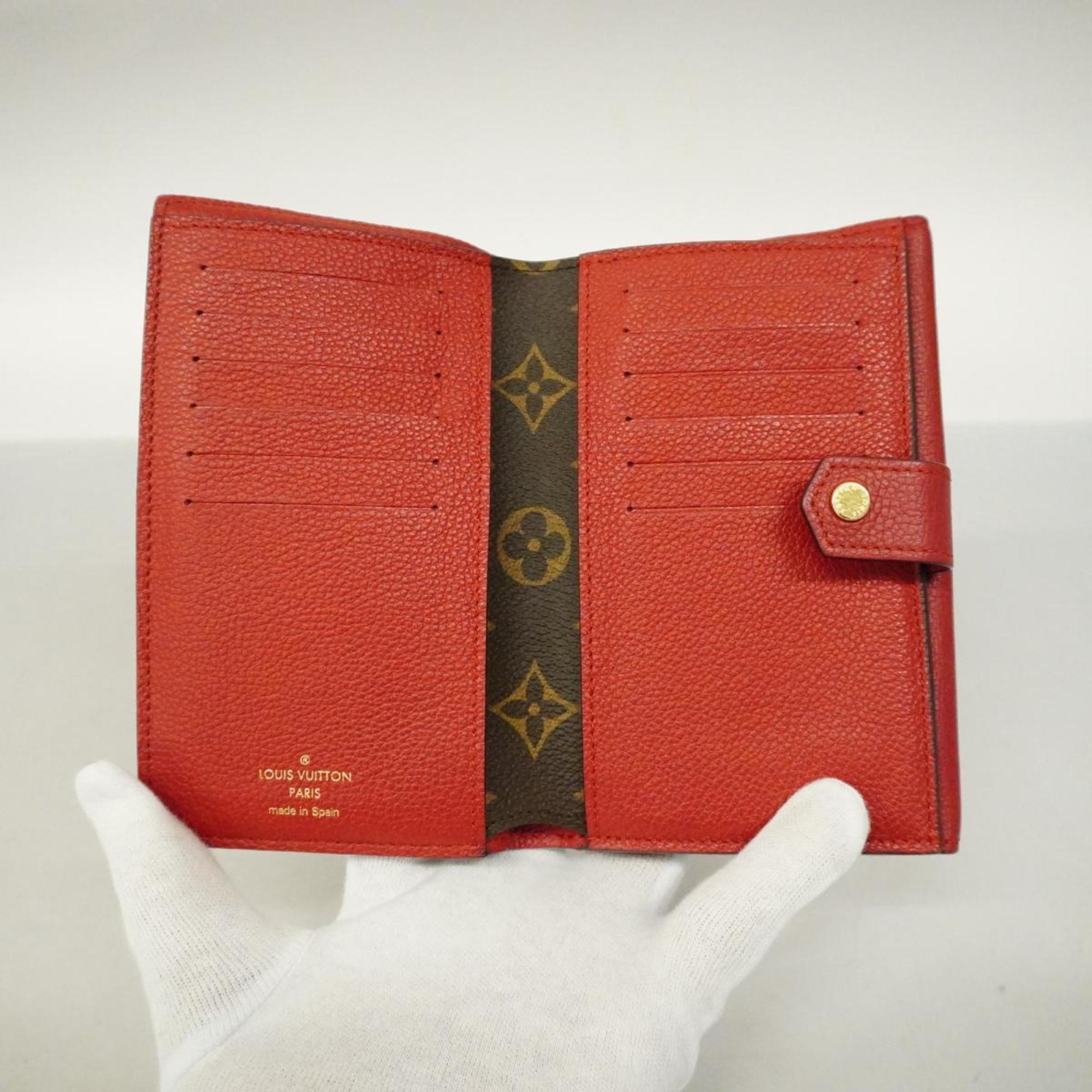 ルイ・ヴィトン(Louis Vuitton) ルイ・ヴィトン 財布 モノグラム ポルトフォイユパラスコンパクト M60140 ブラウン スリーズレディース