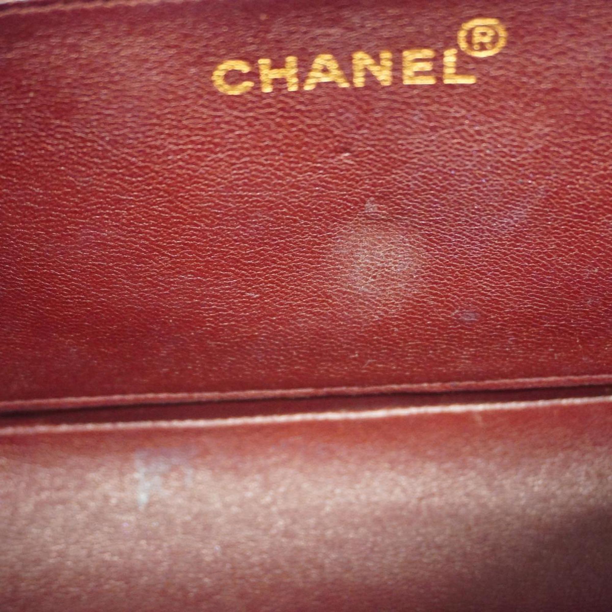 シャネル(Chanel) シャネル ショルダーバッグ マトラッセ Wチェーン スウェード ブラック   レディース