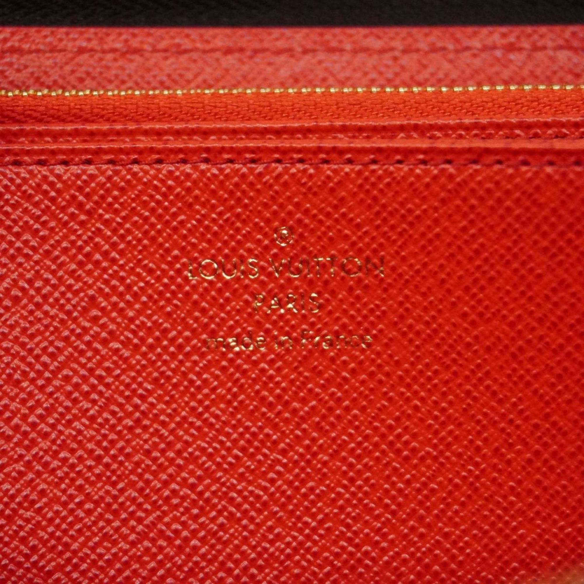 ルイ・ヴィトン(Louis Vuitton) ルイ・ヴィトン 長財布 モノグラム ジッピーウォレット M41896 ブラウン コクリコメンズ レディース