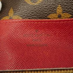 ルイ・ヴィトン(Louis Vuitton) ルイ・ヴィトン 長財布 モノグラム ポルトフォイユエミリー M60697 ブラウン レッドレディース