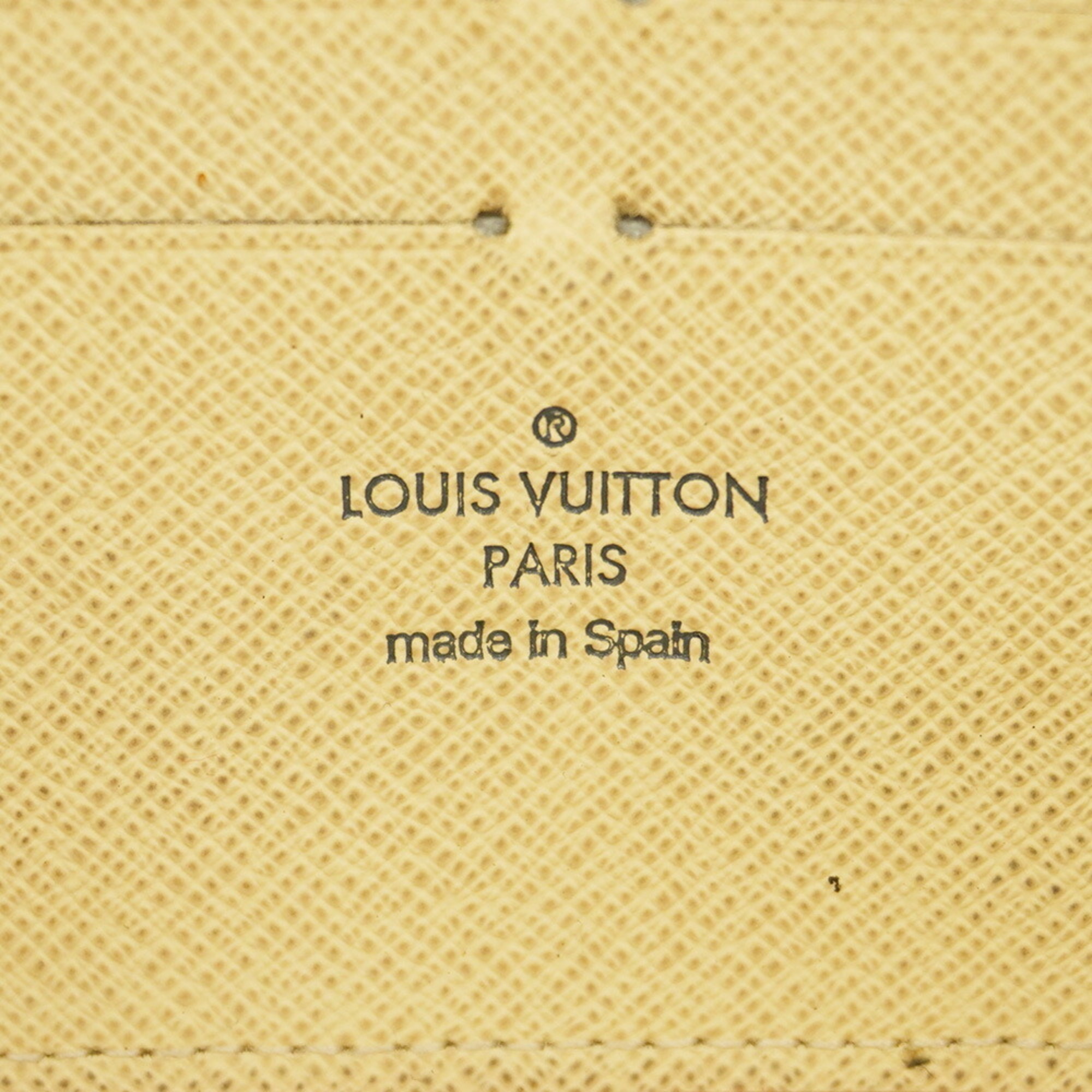 ルイ・ヴィトン(Louis Vuitton) ルイ・ヴィトン 長財布 ダミエ・アズール ジッピーウォレット N60019 ホワイトメンズ レディース