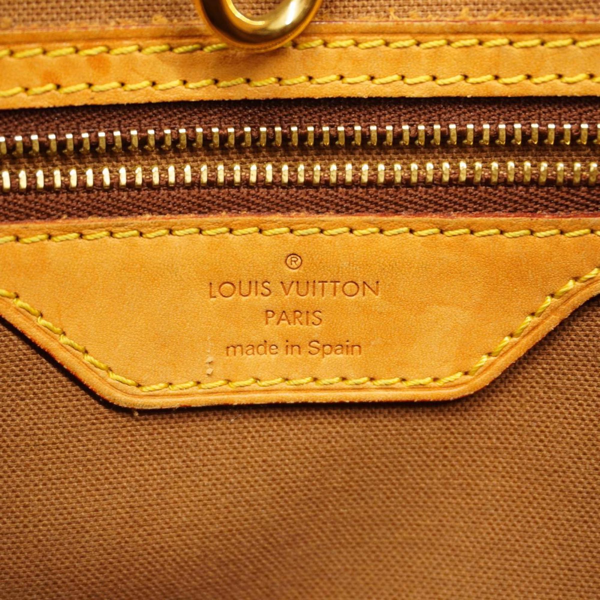 ルイ・ヴィトン(Louis Vuitton) ルイ・ヴィトン トートバッグ モノグラム バティニョール・オリゾンタル M51154 ブラウンレディース
