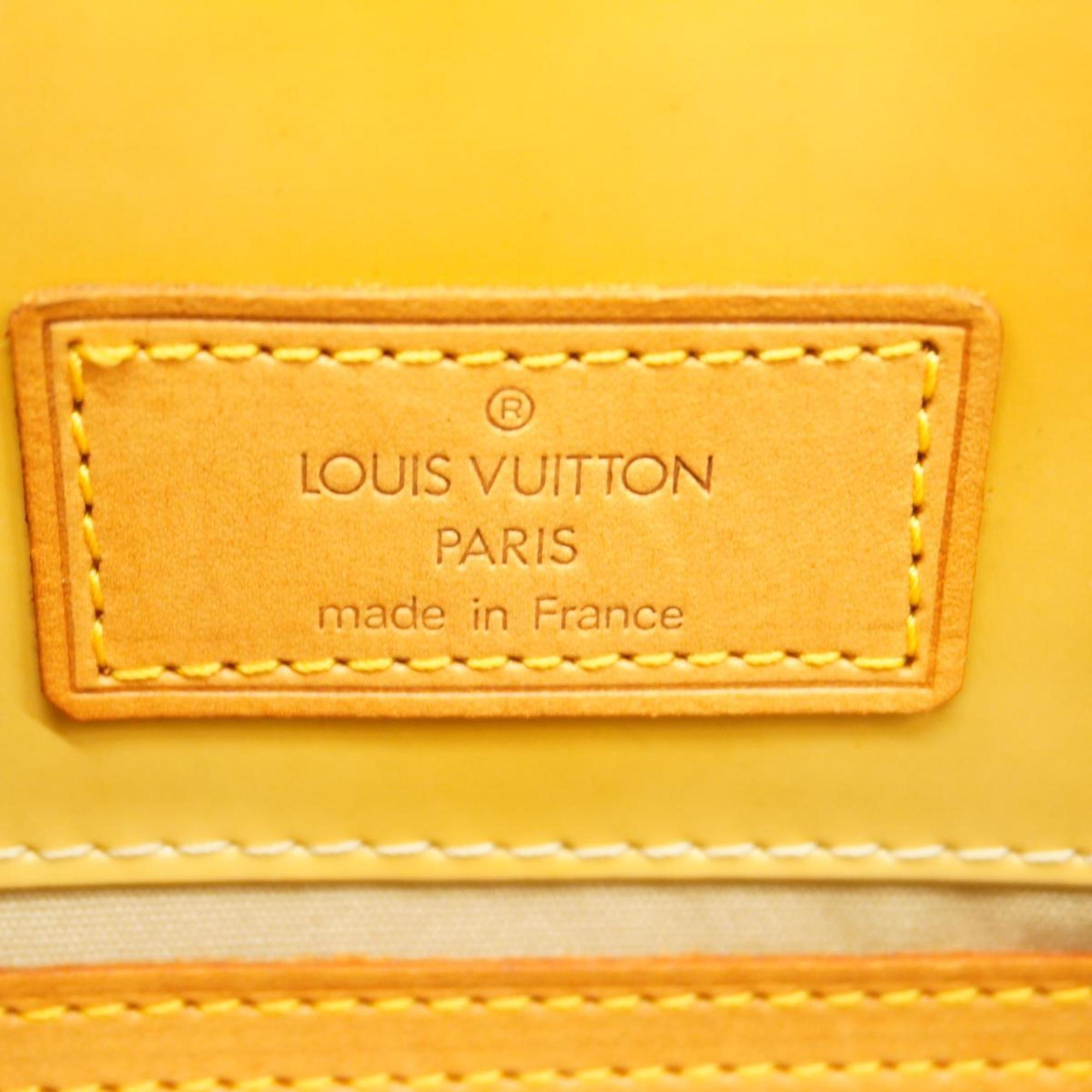 ルイ・ヴィトン(Louis Vuitton) ルイ・ヴィトン ハンドバッグ ヴェルニ リードPM M91144 ベージュレディース